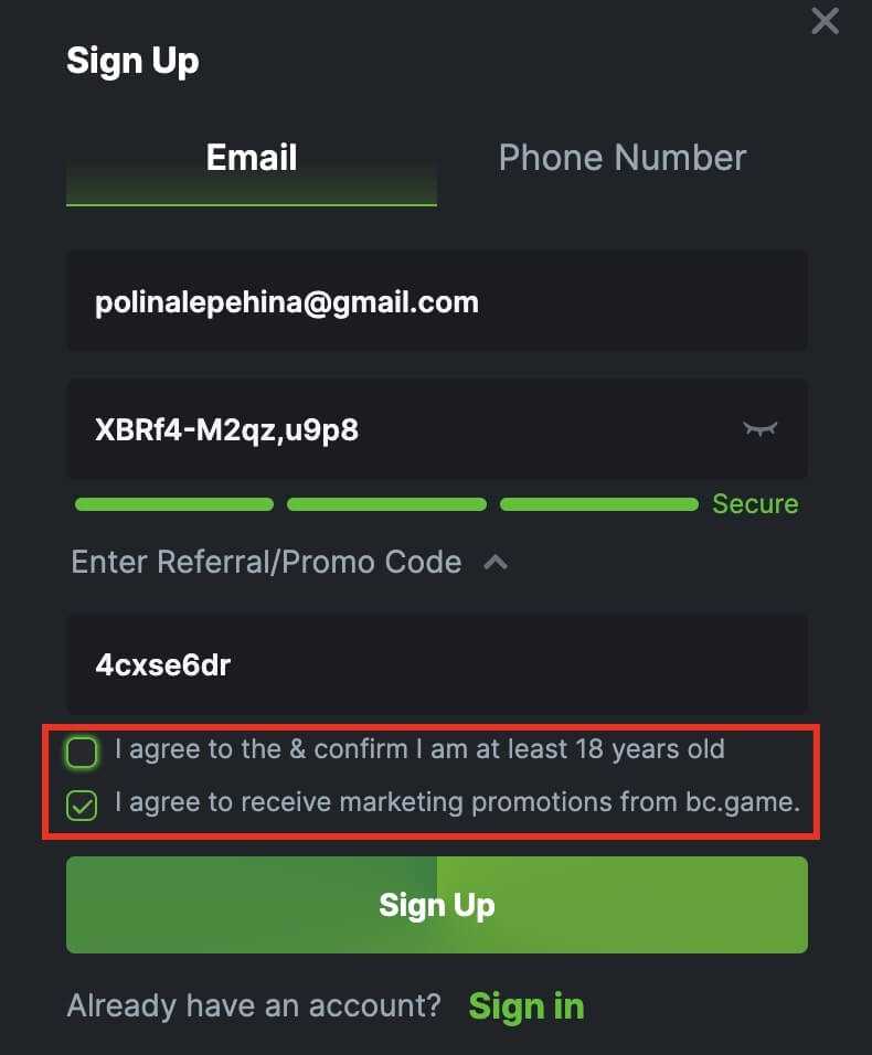 Agree to Terms and Conditions